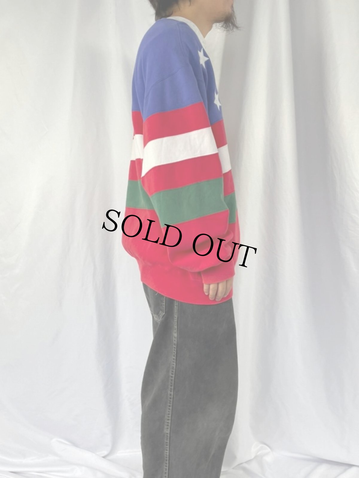 画像3: 90's POLO Ralph Lauren "SUICIDE SKI MAN" スウェット XL (3)