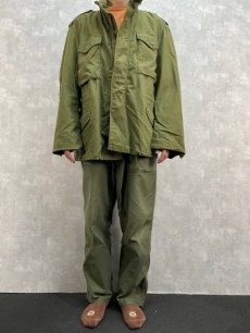 画像2: 70's U.S.MILITARY M-65 フィールドジャケット 3rd LARGE-REGULAR (2)