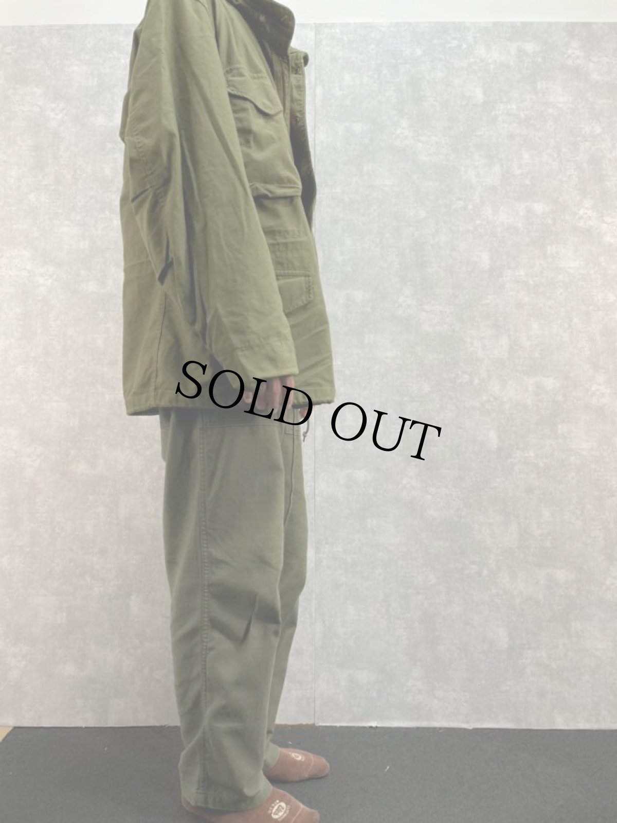 画像3: 70's U.S.MILITARY M-65 フィールドジャケット 3rd LARGE-REGULAR (3)