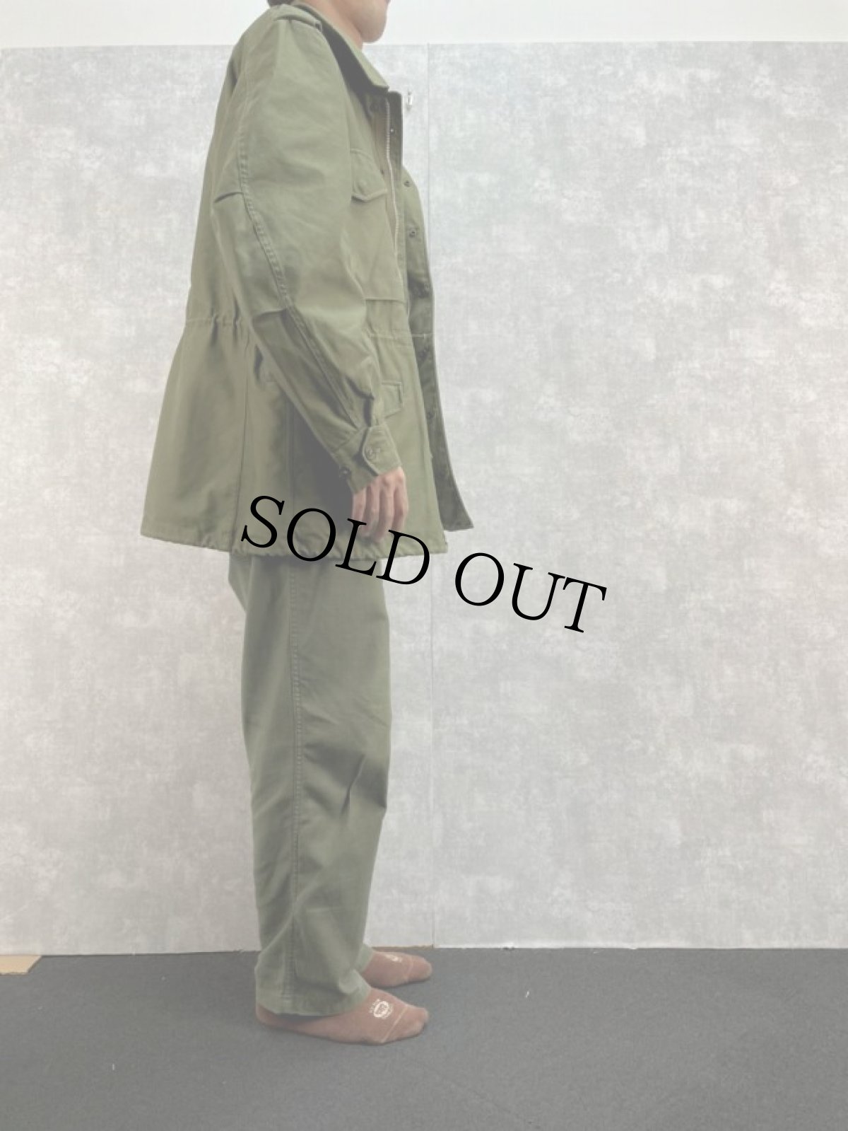 画像3: 50's U.S.ARMY M-51 フィールドジャケット パッチ付き REGULAR-MEDIUM (3)