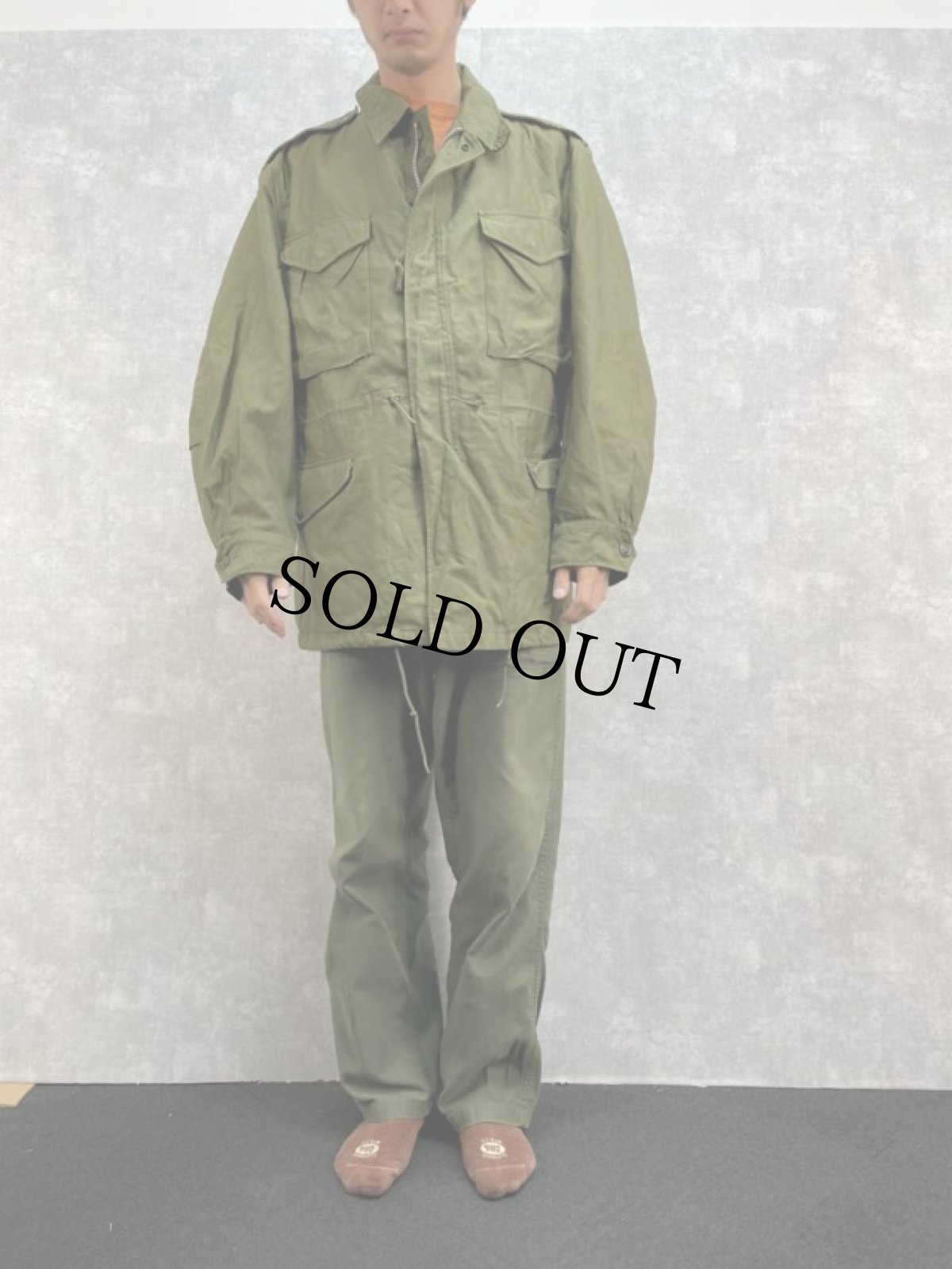 画像2: 50's U.S.ARMY M-51 フィールドジャケット MEDIUM-REGULAR (2)