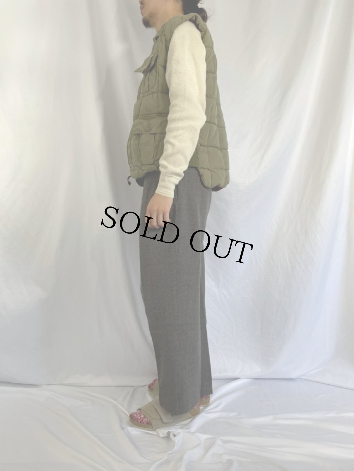 画像3: POLO Ralph Lauren キルティングダウンベスト L (3)