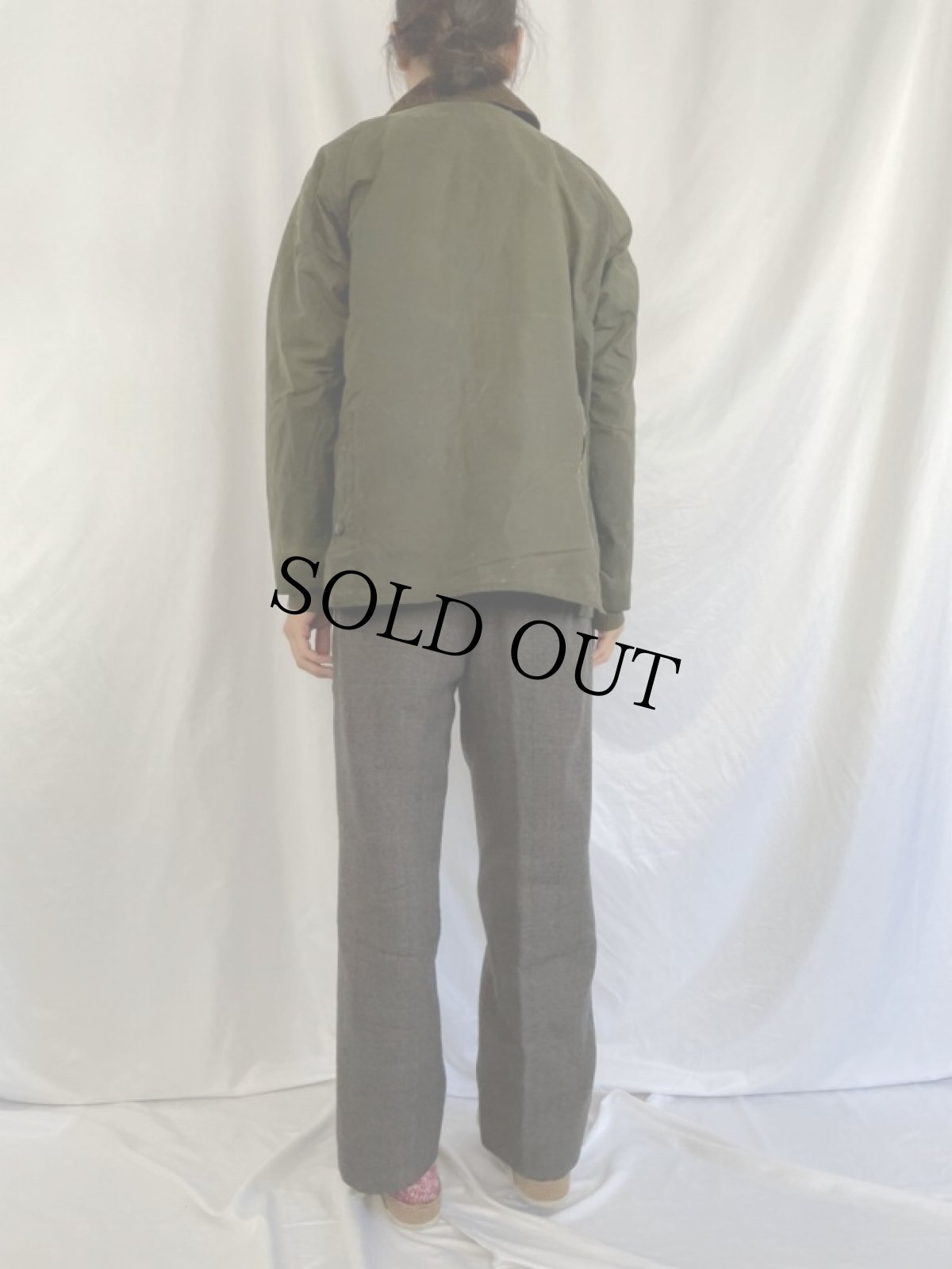 画像4: 90's Barbour ENGLAND製 "BEDALE" 3ワラント (4)