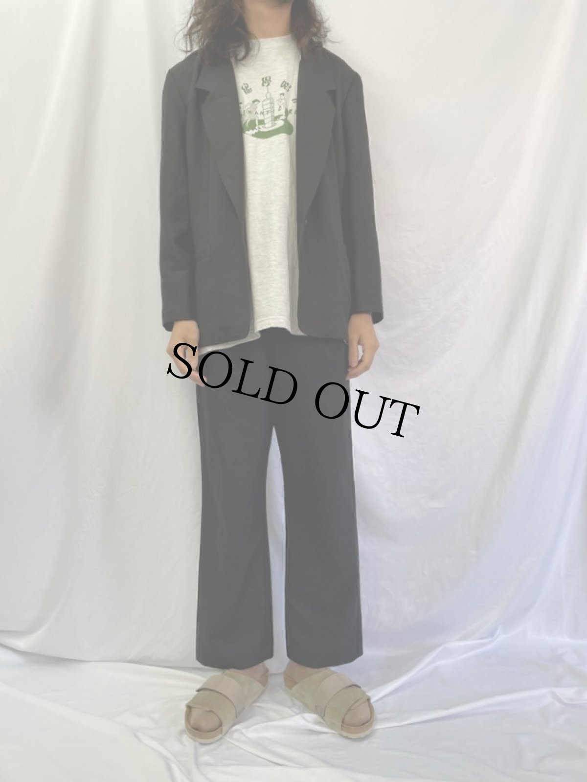 画像2: ALFRED DUNNER USA製 ジャケット&パンツ SETUP (2)