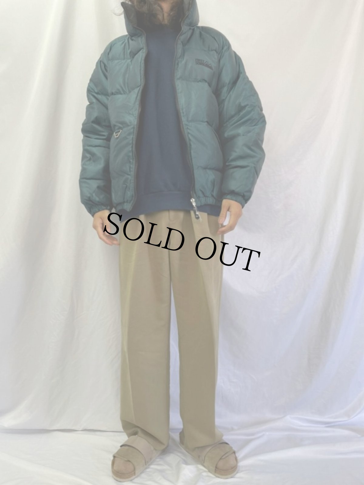 画像3: 90's FIRST DOWN リバーシブル ダウンジャケット XL (3)