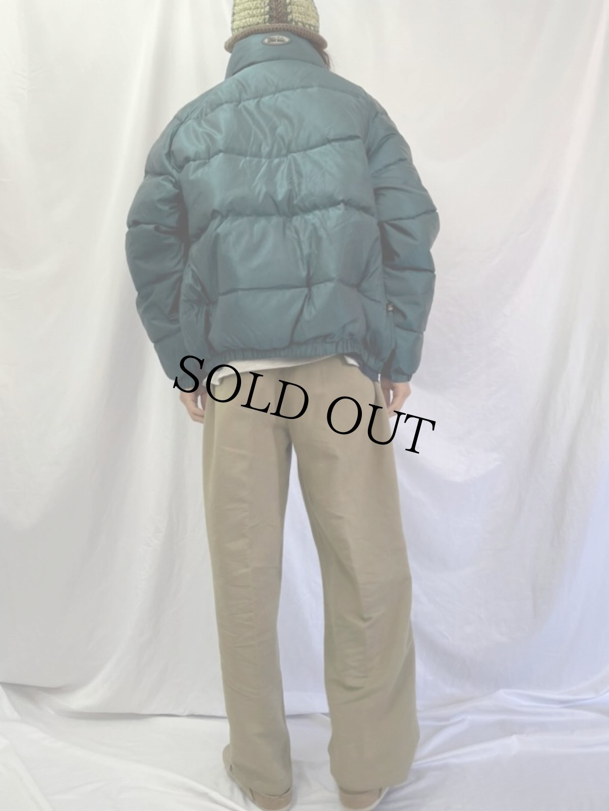 画像5: 90's FIRST DOWN リバーシブル ダウンジャケット XL (5)