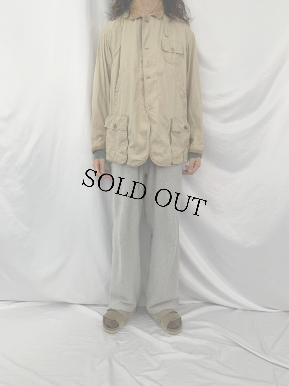 画像2: 〜60's Brooks Brothers ガンパッチ付き ハンティングジャケット 44 (2)