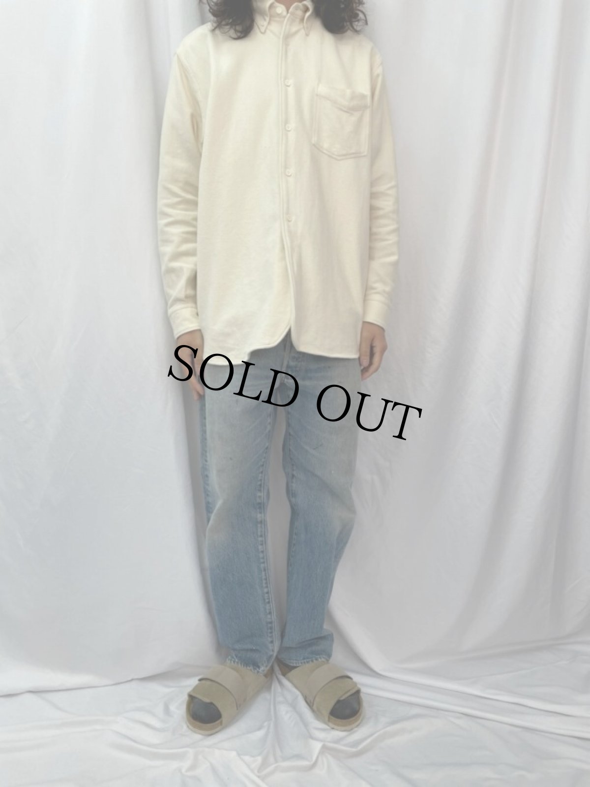 画像2: 80's Levi's 501 ブランクタブ デニムパンツ W35 (2)