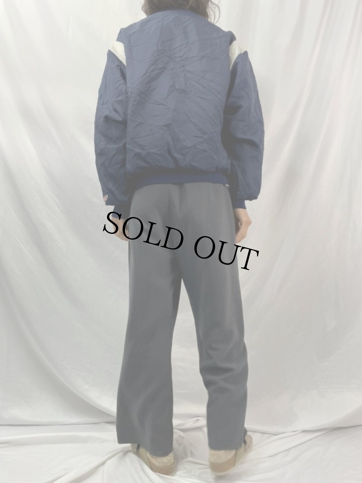 画像4: 90's Swingster USA製 "New York Yankees" ベースボールジャケット L (4)