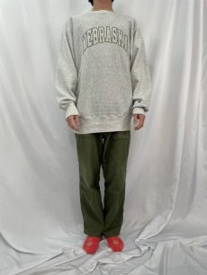 画像2: 90's Champion REVERSE WEAVE USA製 "NEBRASKA" XXL (2)