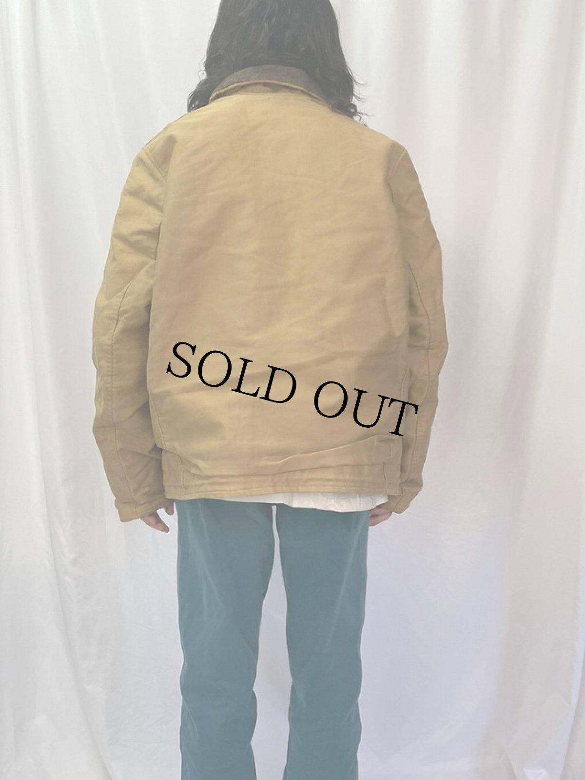 画像4: 40's US.NAVY N-1 民間用 デッキジャケット (4)