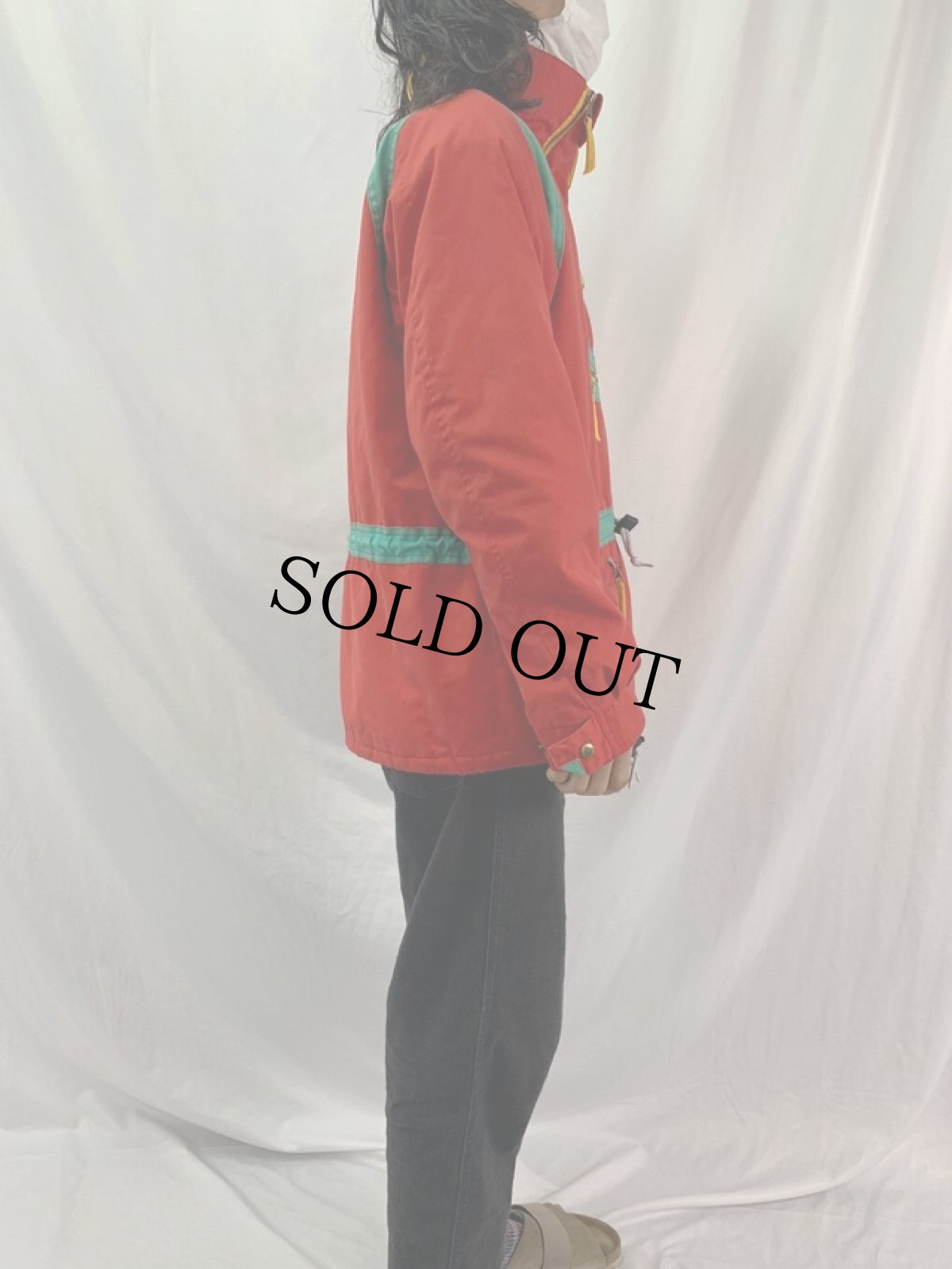 画像3: 80〜90's SOS プルオーバージャケット (3)