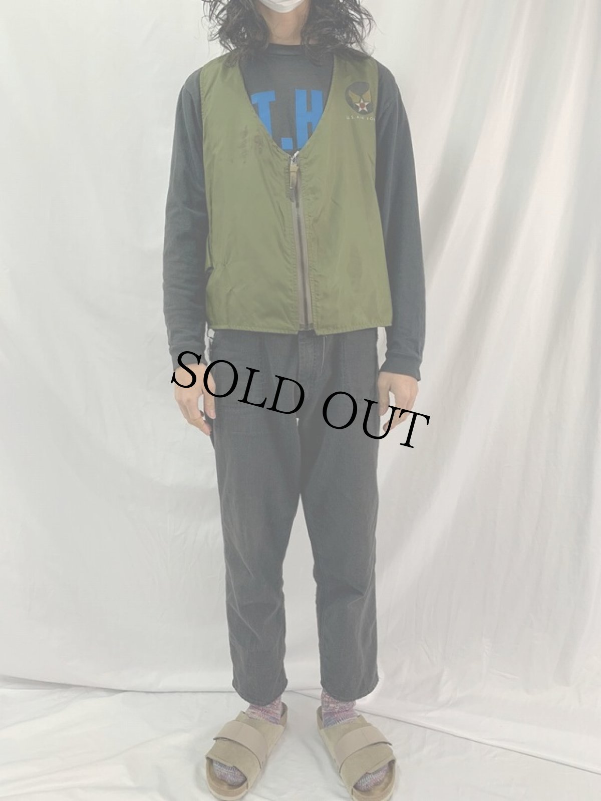 画像2: 50's USAF TYPE E-1 ラジオベスト LARGE (2)