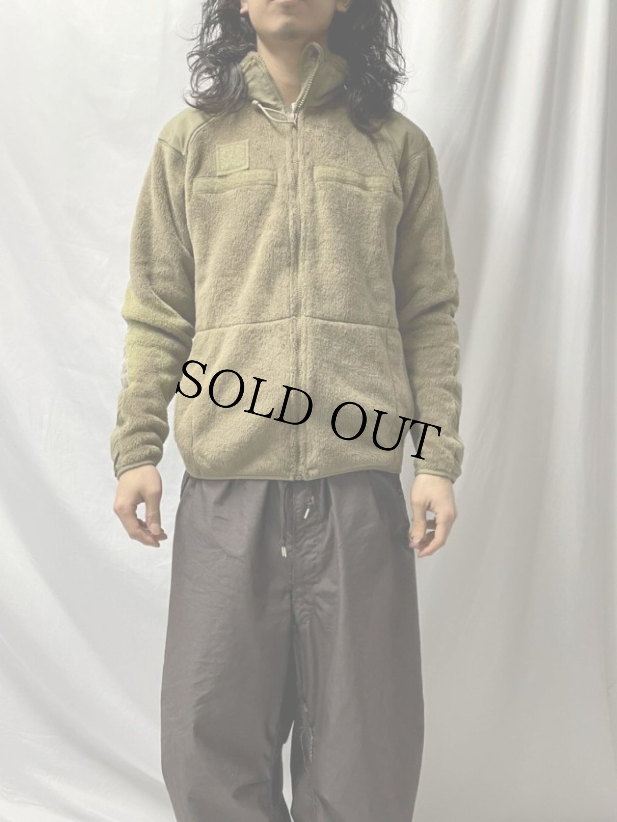 画像2: U.S.MILITARY ECWCS GEN3 Cold Weather コヨーテ フリースジャケット X-SMALL-REGULAR (2)