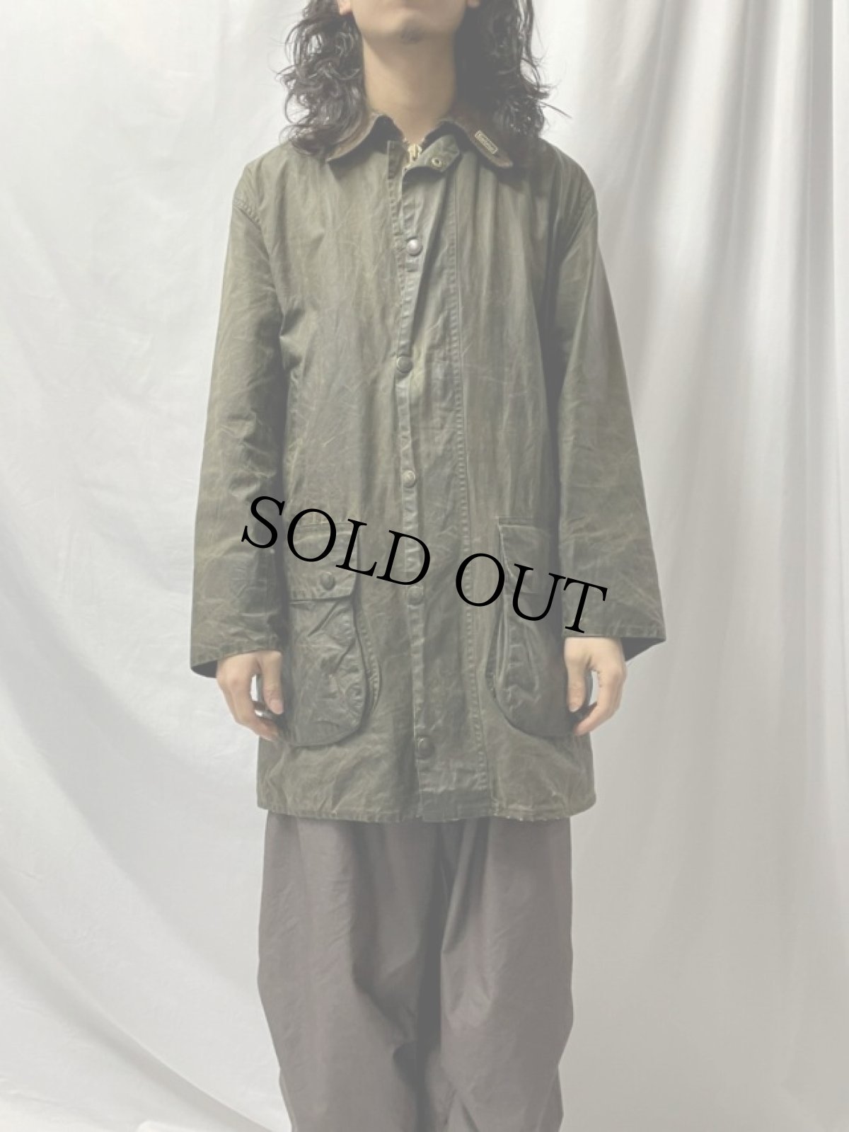 画像2: 90's Barbour ENGLAND製 "BORDER" 3ワラント (2)