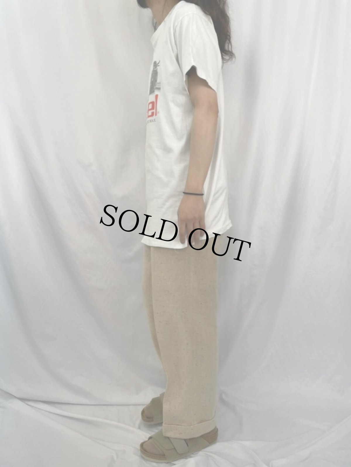 画像3: 90's MAXELL USA製 企業広告プリントTシャツ XL (3)