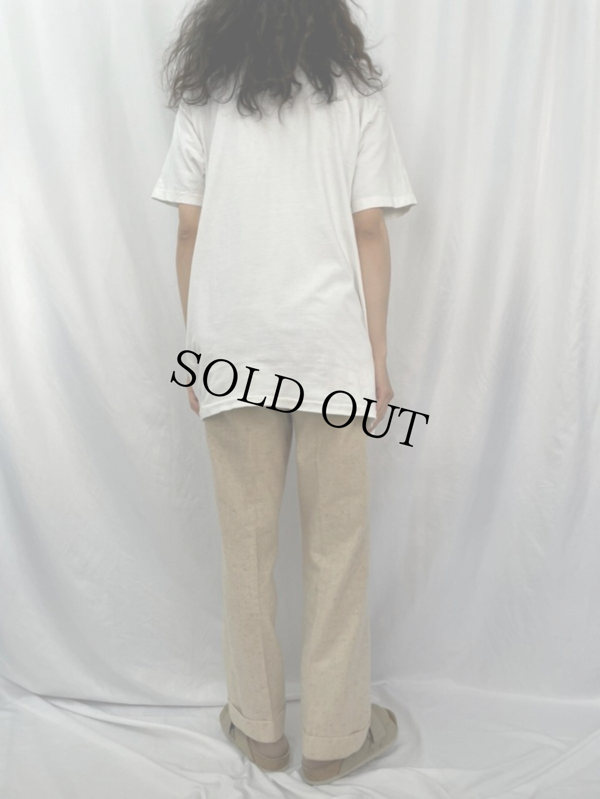 画像4: 90's MAXELL USA製 企業広告プリントTシャツ XL (4)