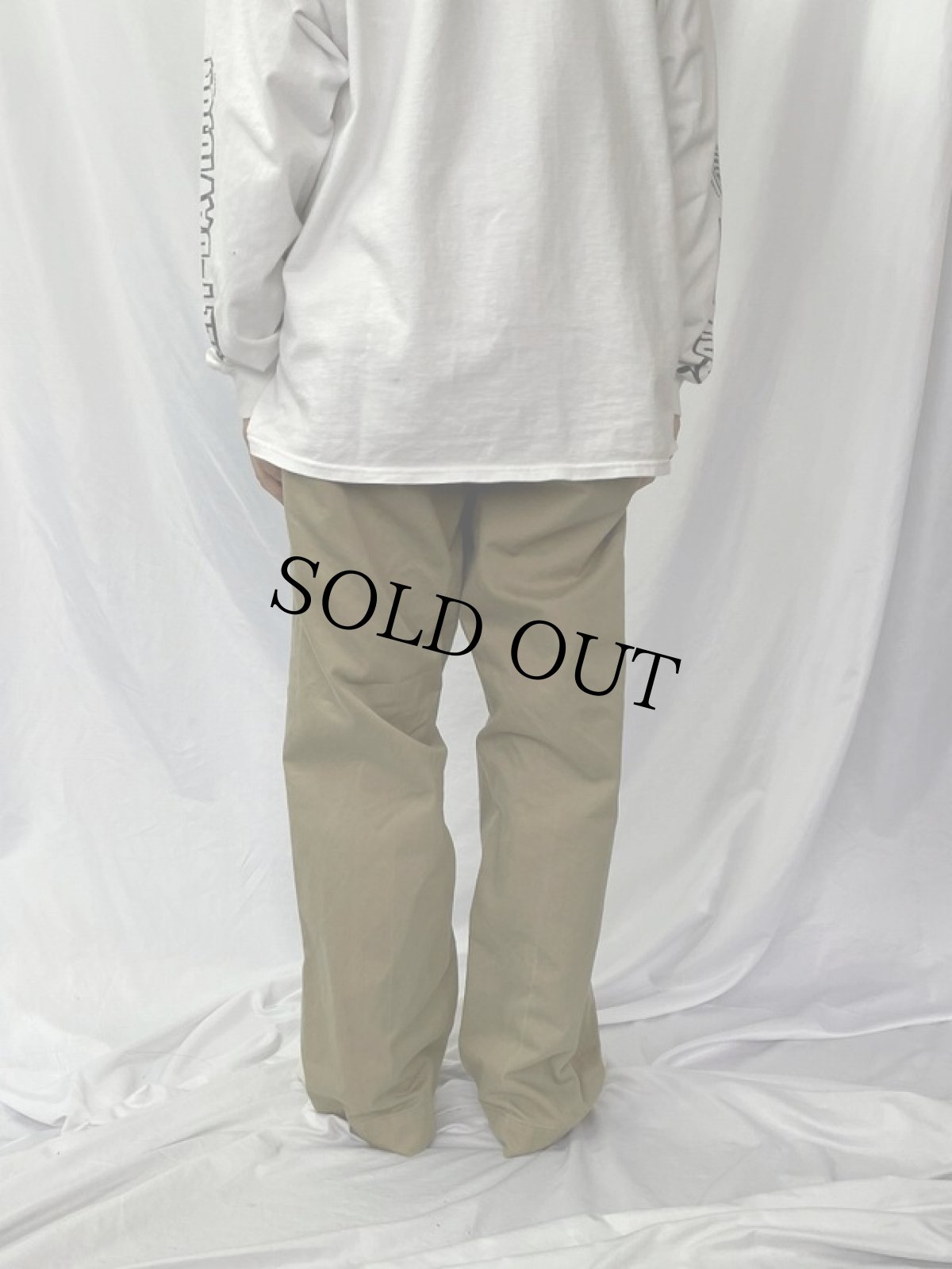 画像4: 60's U.S.ARMY チノトラウザーズ W33 (4)