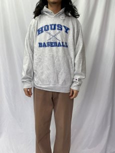 画像2: Champion PREMIUM REVERSE WEAVE "HOUSY BASEBALL" スウェットフーディー (2)