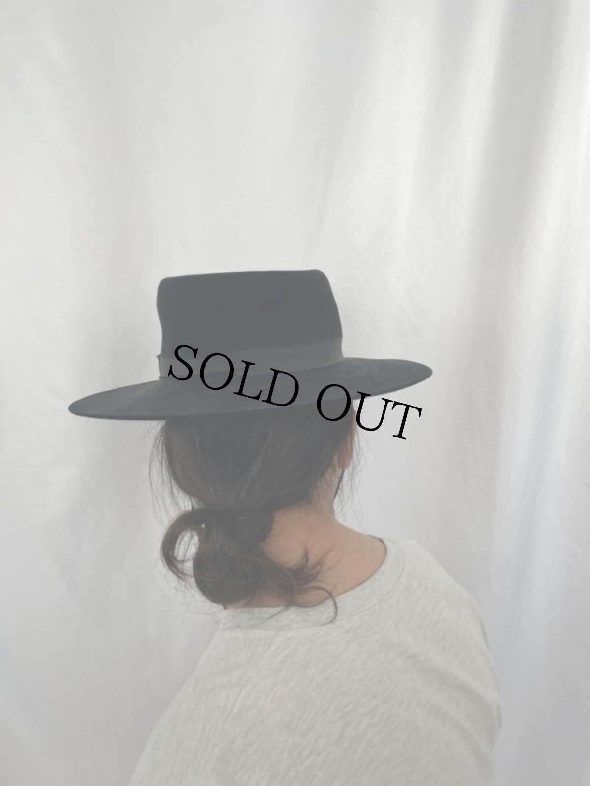 画像4: 60〜70's STETSON ウールハット 7 1/8 (4)