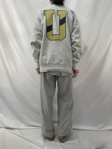 画像4: 90's Champion REVERSE WEAVE "UC FOOTBALL" バックプリント スウェット XXL (4)