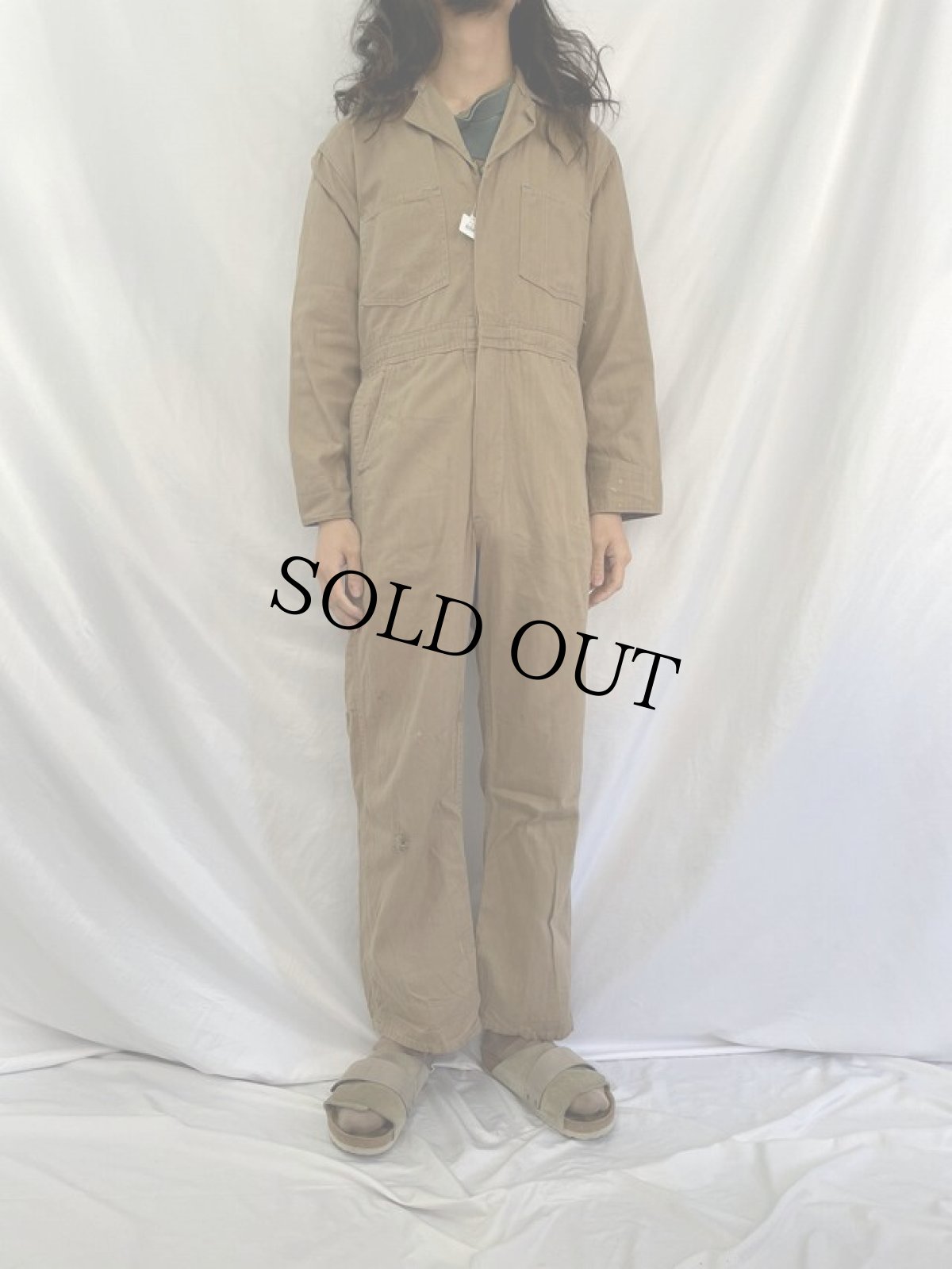 画像2: 50's Calco HBT オールインワン (2)