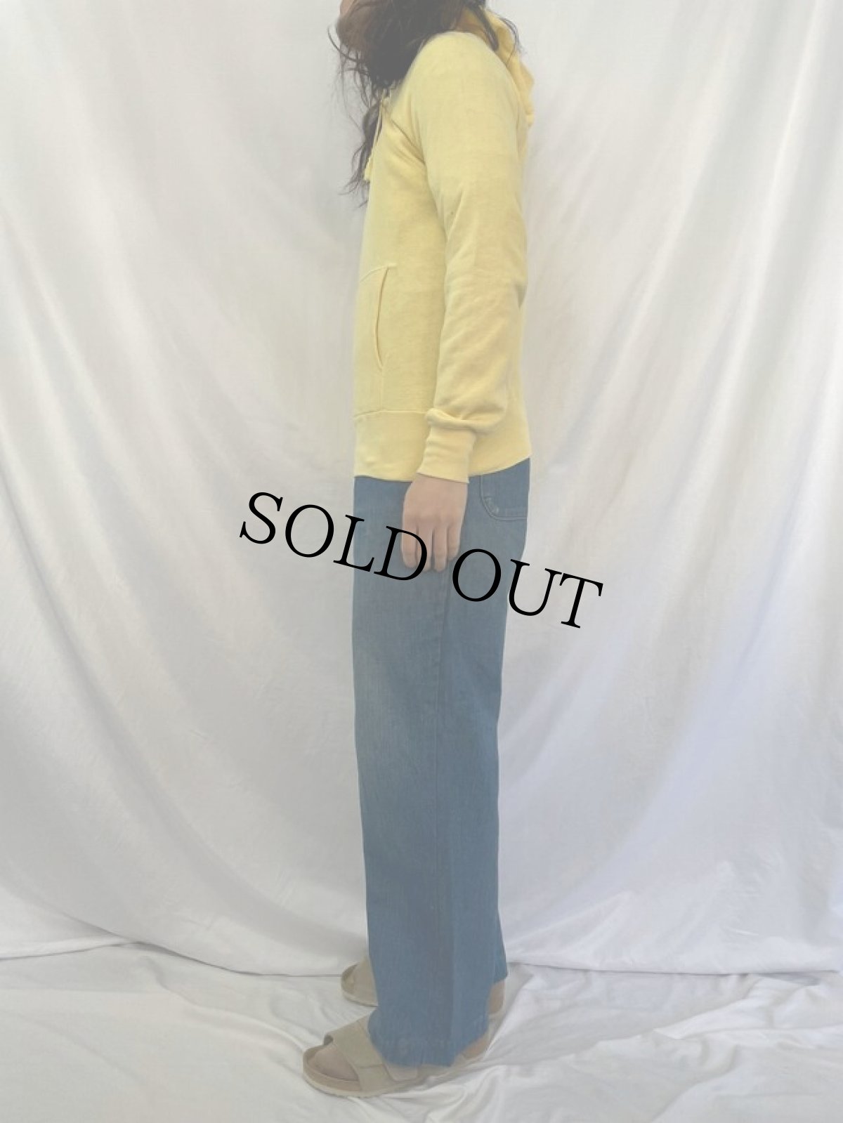 画像3: 60's 無地 ラグランスウェットフーディー (3)