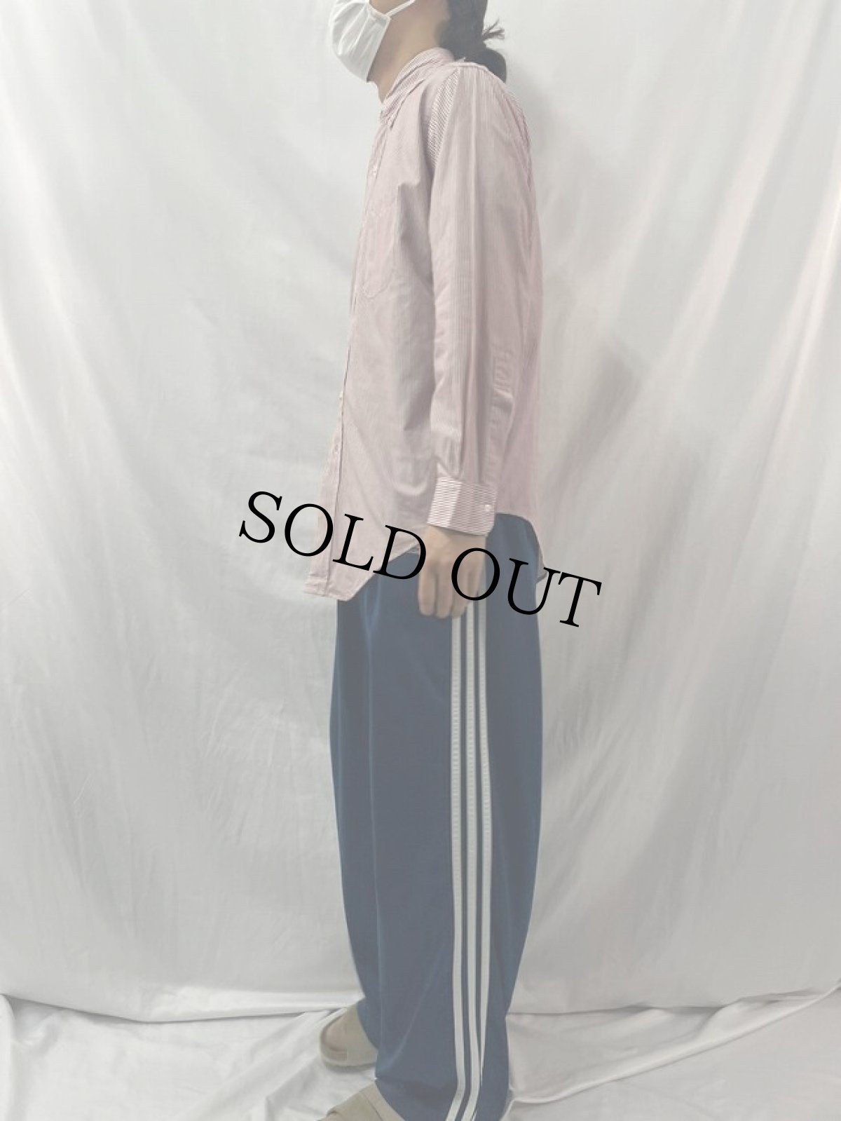 画像3: 90's Brooks Brothers USA製 ストライプ柄 ボタンダウンシャツ 15 1/2-3 (3)