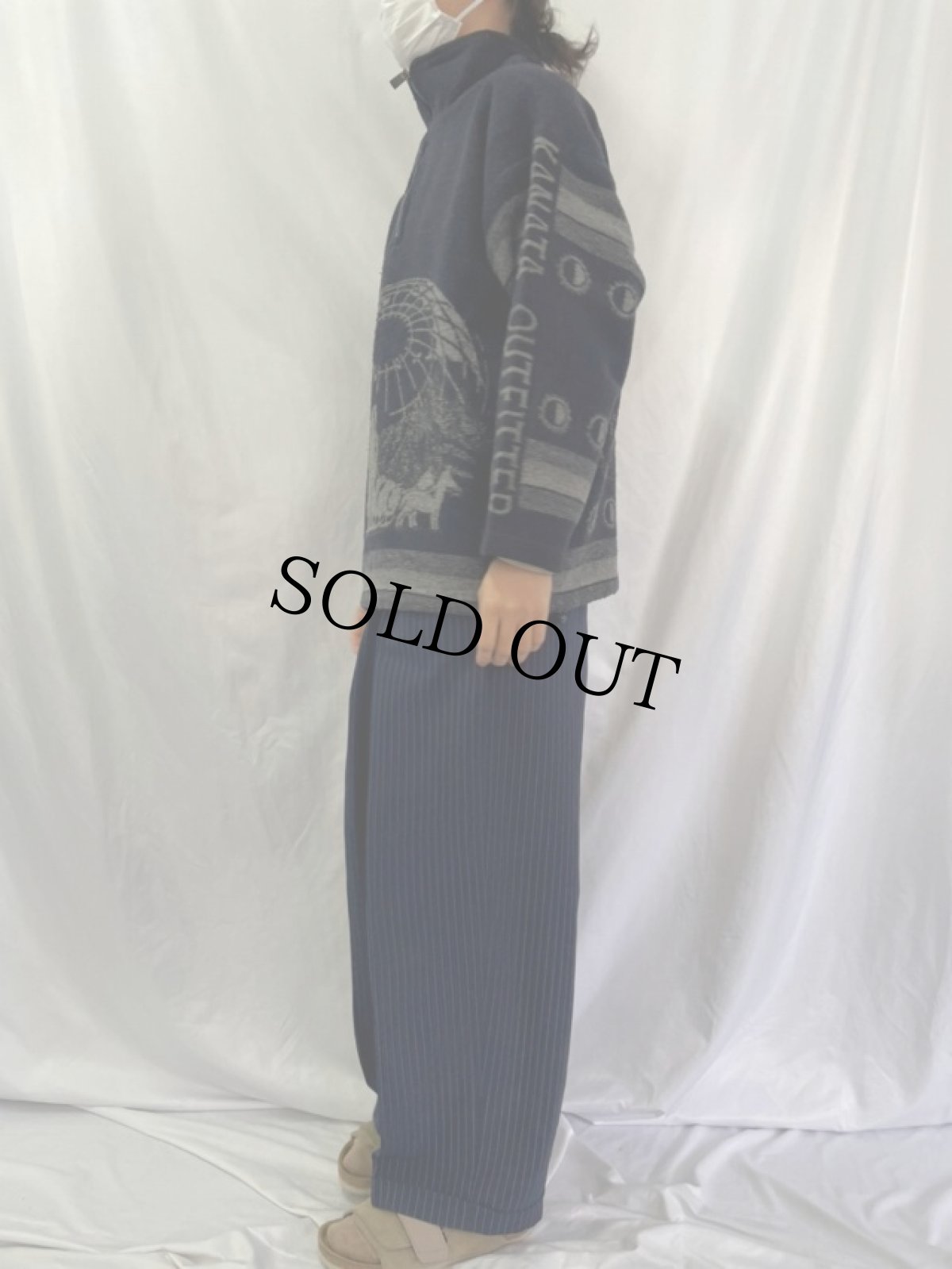 画像3: Kanata CANADA製 ハーフジップ プルオーバージャケット (3)