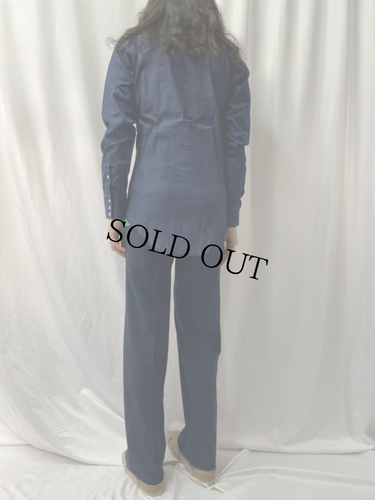 画像4: 80's MAVERICK USA製 デニムウエスタンシャツ 14 1/2-33 DEADSTOCK (4)