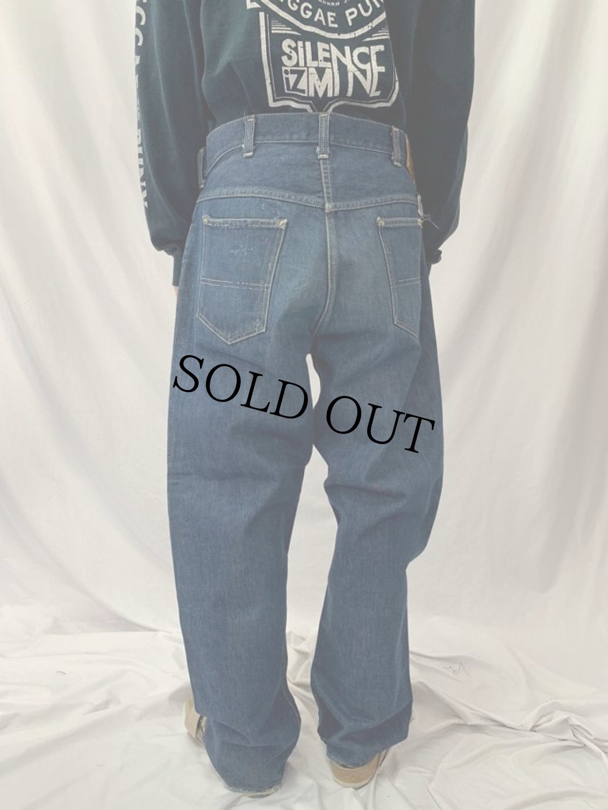 画像4: 50〜60's J.C.PENNEY FOREMOST 5ポケットデニムパンツ W36 (4)