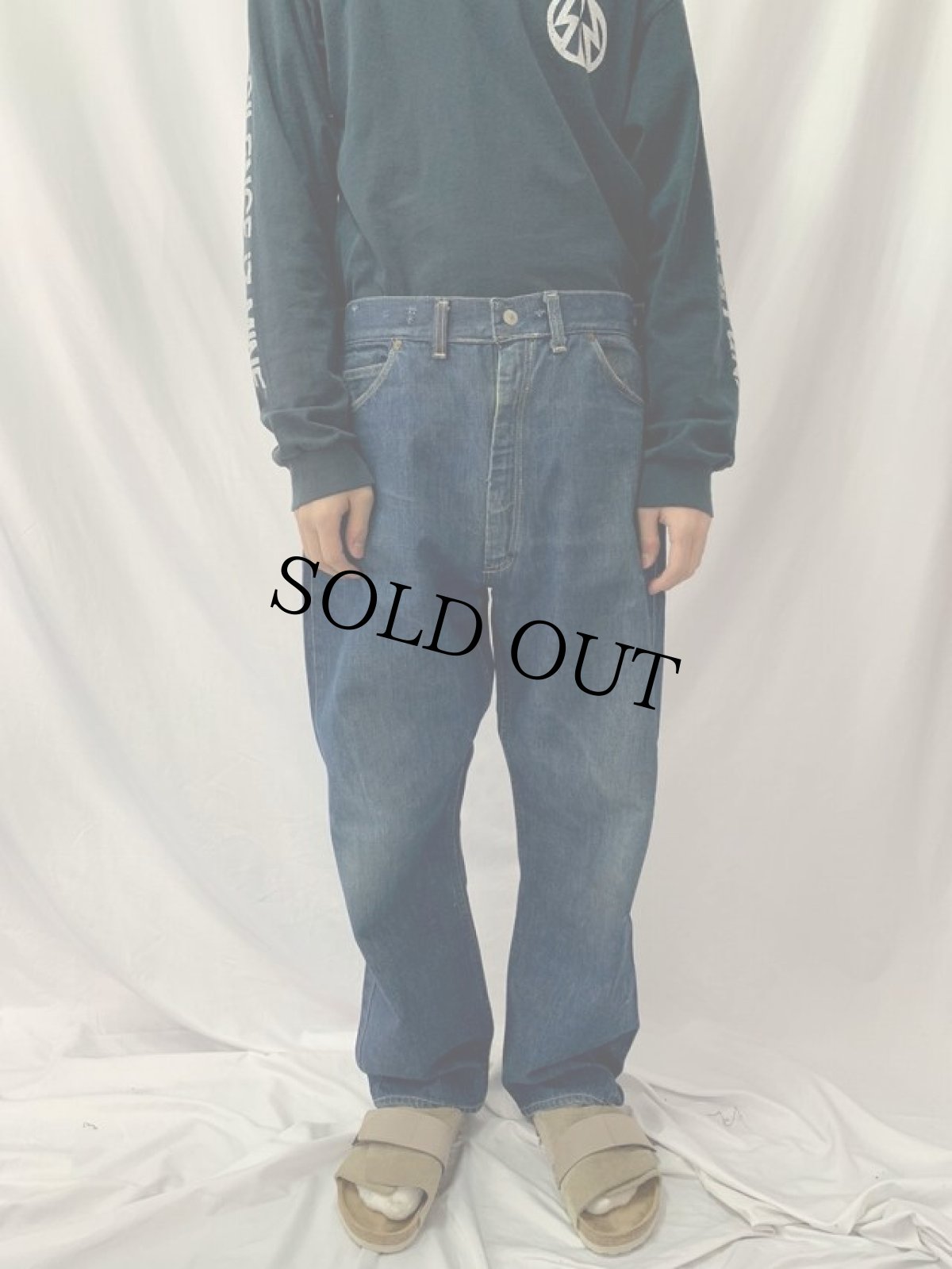 画像2: 50〜60's J.C.PENNEY FOREMOST 5ポケットデニムパンツ W36 (2)