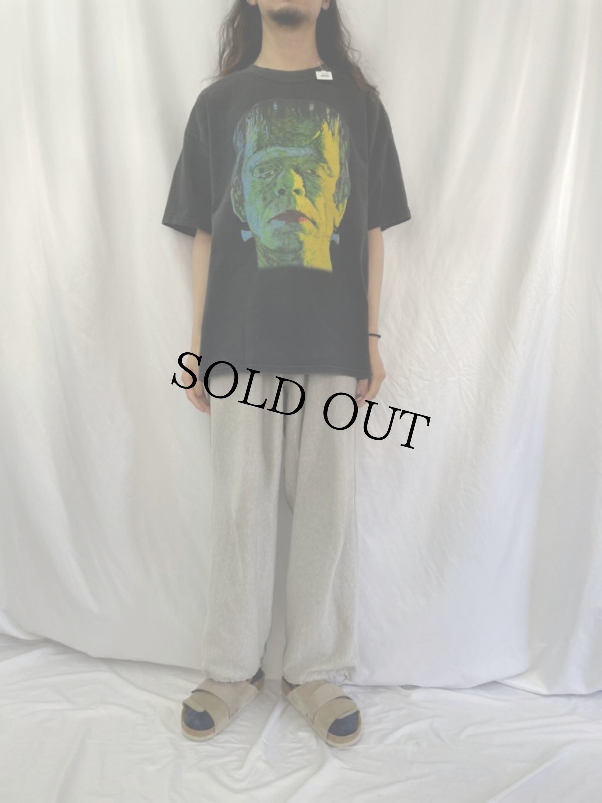 画像3: AURORA GIANTIC FRANKENSTEIN フランケンシュタイン イラストTシャツ (3)