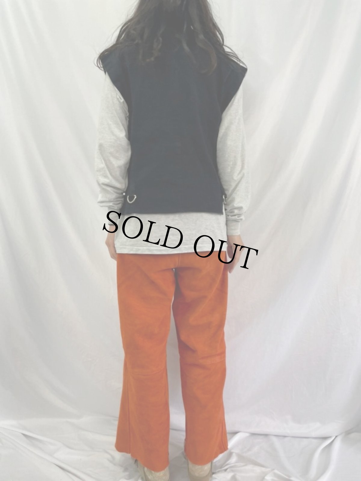 画像4: フロントホックデザインベスト XL (4)