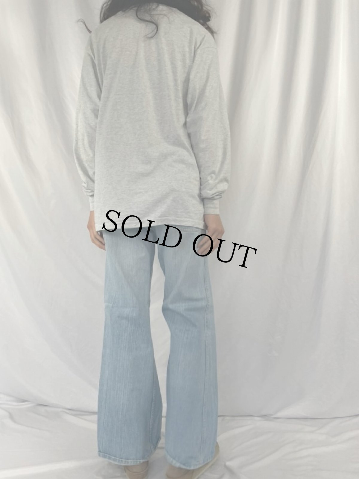 画像4: 70's Levi's 666 オレンジタブ フレアデニムパンツ W34 (4)