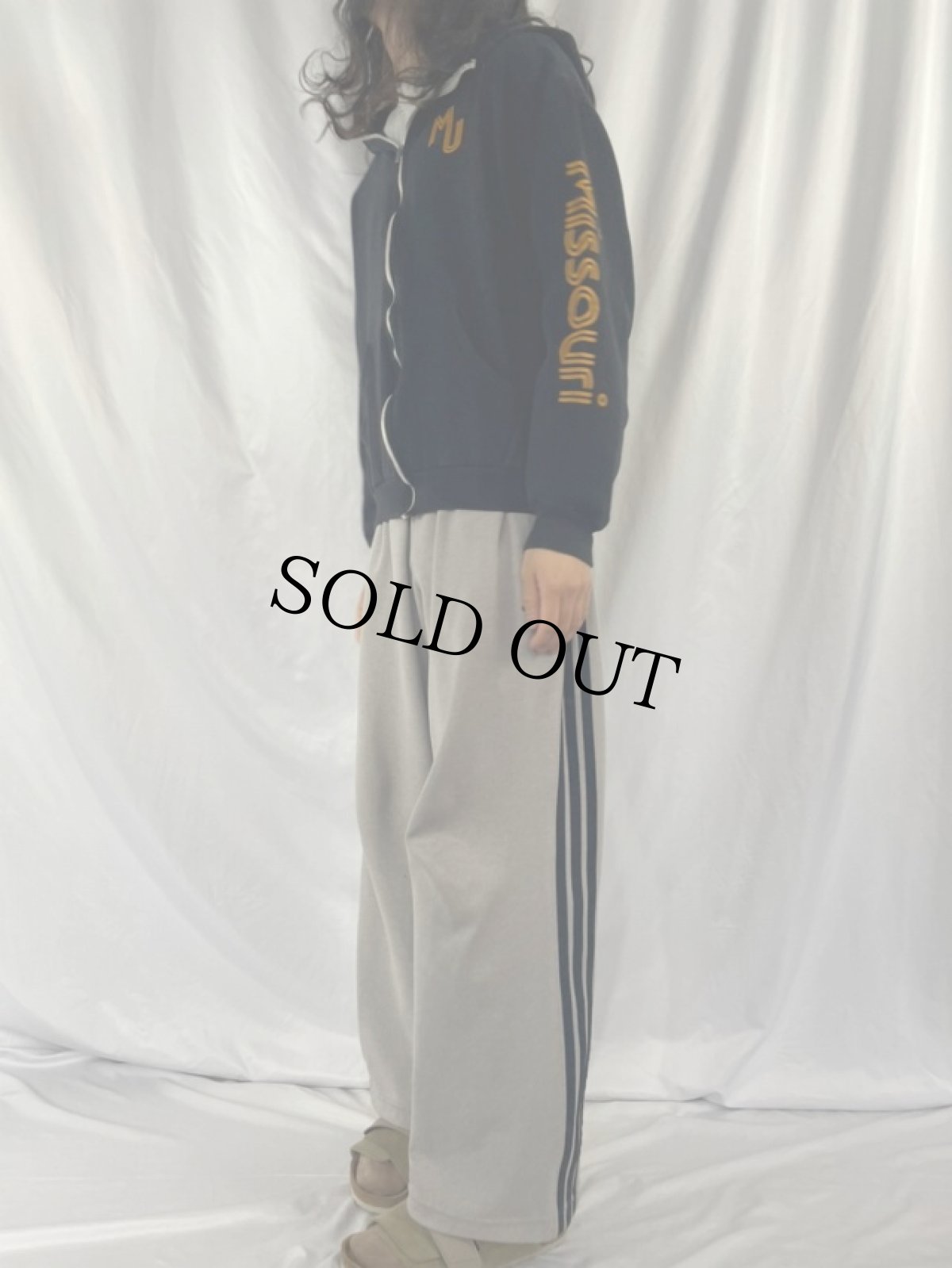 画像3: 70's RUSSEL USA製 金タグ ジップパーカー M (3)