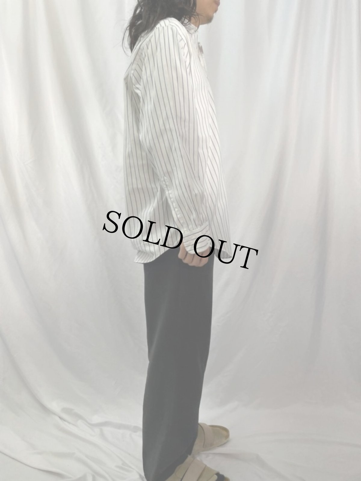 画像3: Brooks Brothers USA製 ストライプ柄 コットンシャツ 15-3 (3)