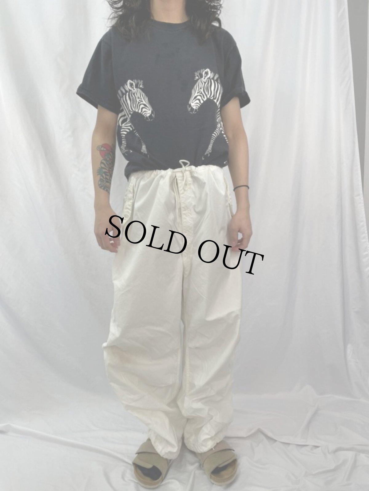 画像2: 80's U.S.ARMY スノーカモオーバーパンツ MEDIUM-REGULAR (2)