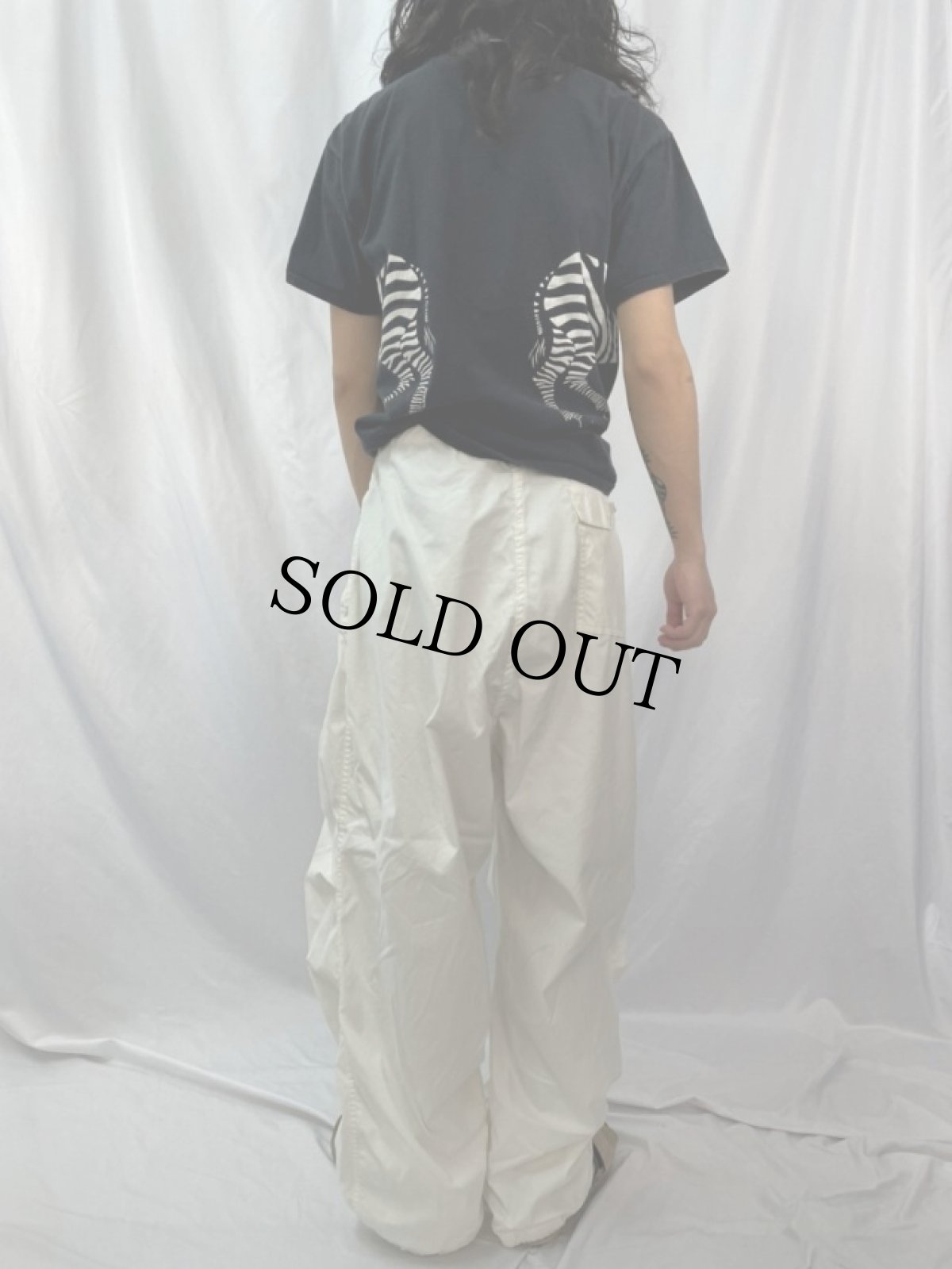 画像4: 80's U.S.ARMY スノーカモオーバーパンツ MEDIUM-REGULAR (4)