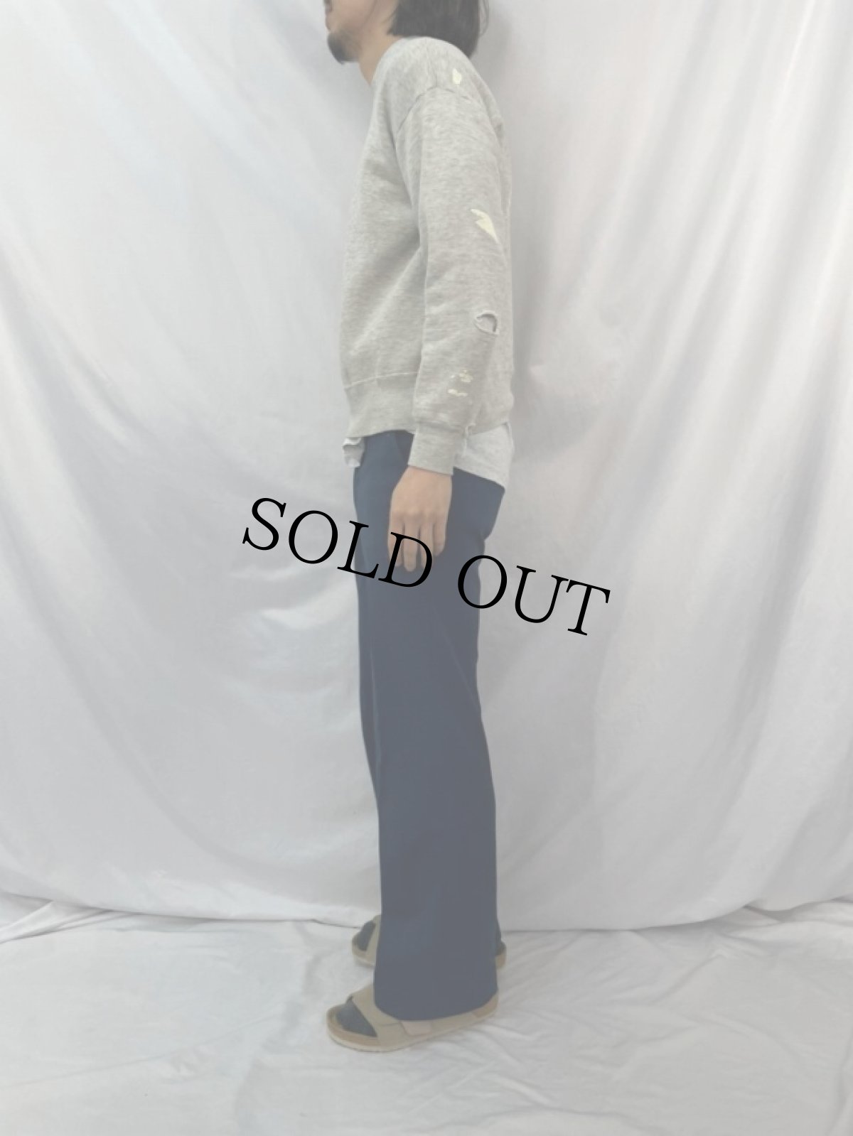 画像3: 60's SEARS 無地スウェット XL (3)