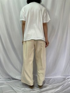 画像4: 90's NAS Sigonella スマイルイラストTシャツ XL (4)