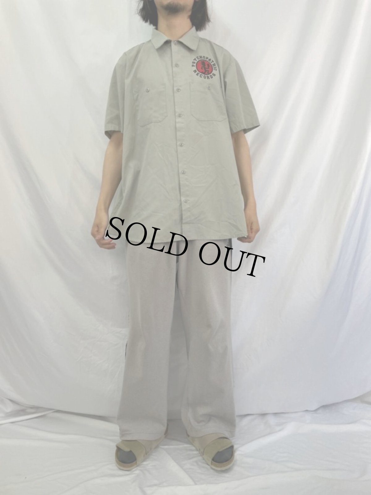 画像3: Psychopathic Records ヒップホップレーベルシャツ XL (3)