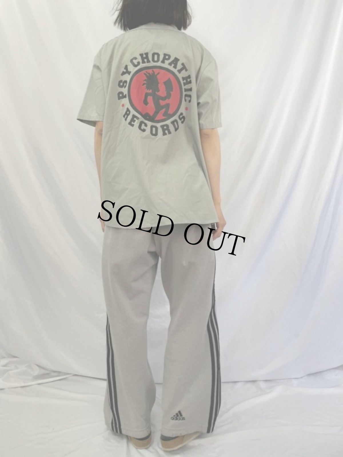 画像5: Psychopathic Records ヒップホップレーベルシャツ XL (5)