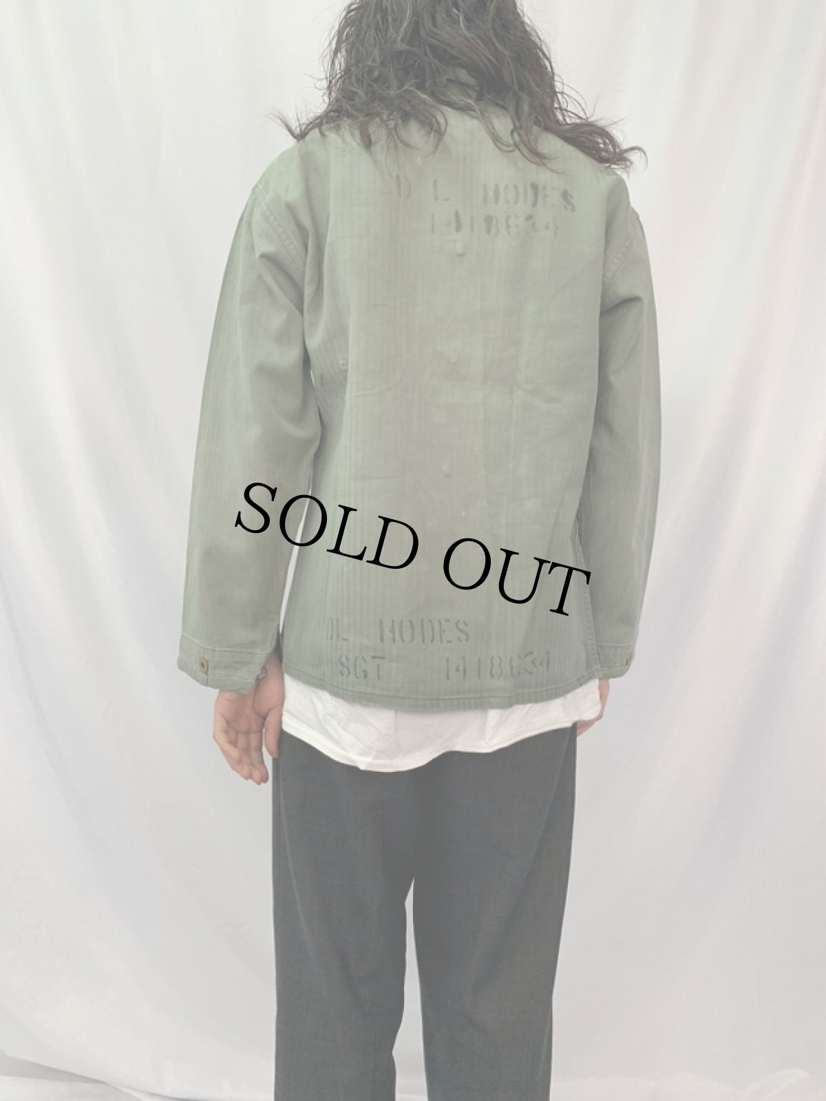 画像4: 40's USMC P-47 HBT ジャケット (4)