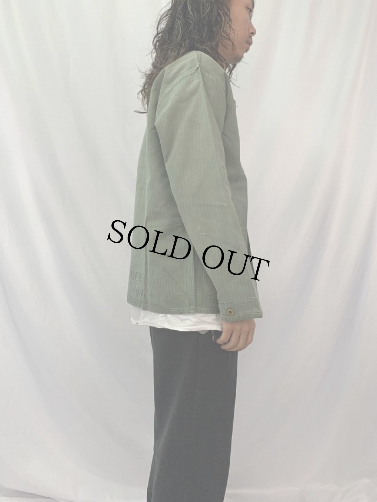 画像3: 40's USMC P-47 HBT ジャケット (3)