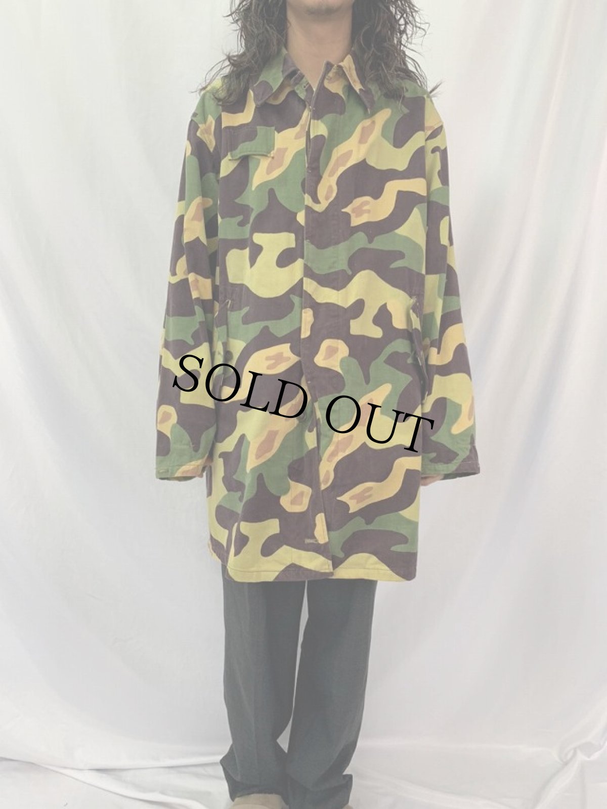 画像2: 60's チェコスロバキア軍 サラマンダーカモジャケット (2)