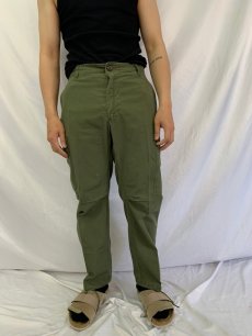 画像2: 60's U.S.ARMY ジャングルファティーグパンツ 4th (2)