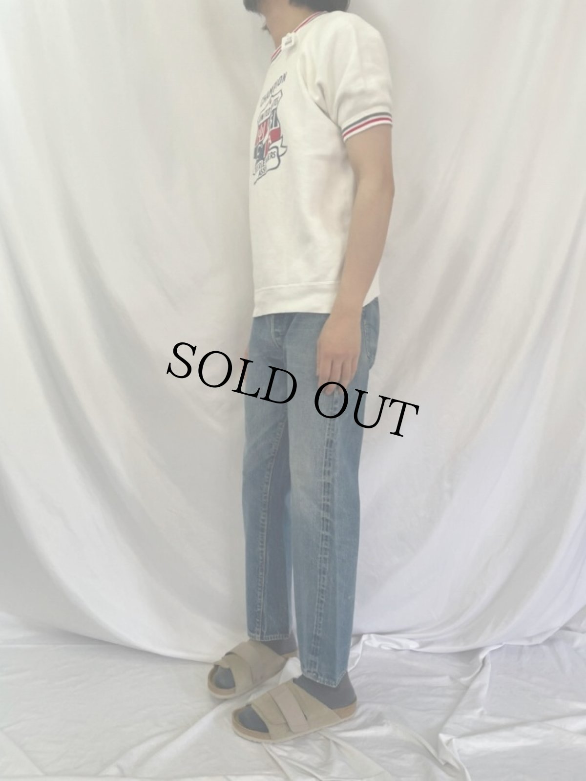 画像3: 60〜70's "USCA" 半袖スウェット (3)