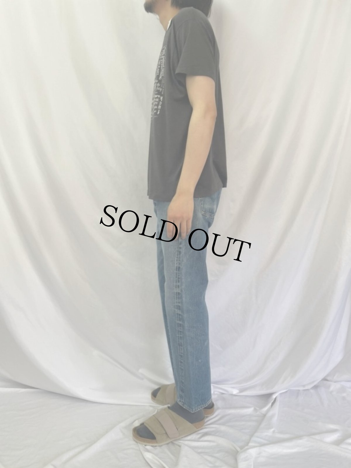 画像3: 60's LEVI'S 501 BIGE TYPE デニムパンツ (3)