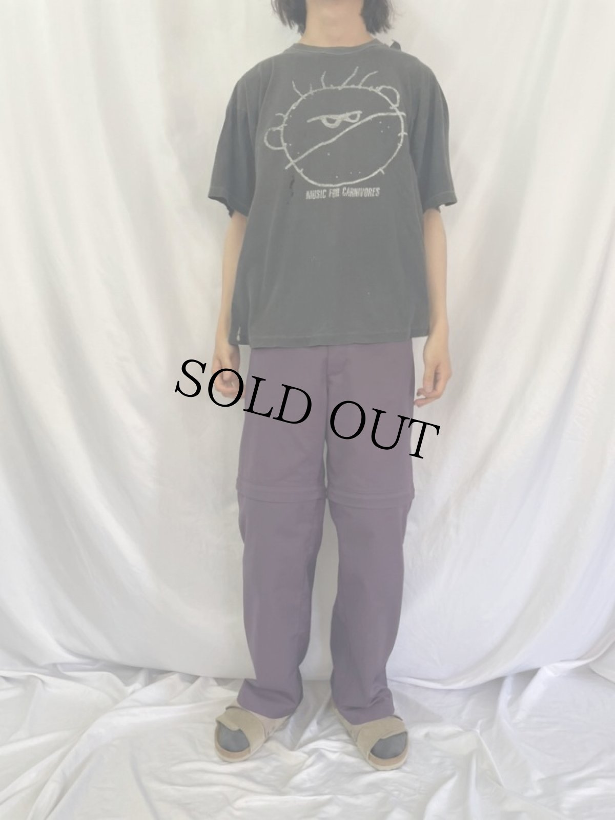 画像3: Angry Johnny & The Killbillies "MUSIC FOR CARNIVORES" ミュージックグループTシャツ XL (3)